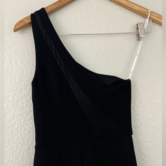 NWOT Modern Attraction Black One-Shoulder Bodycon Midi Dress - Picture 6 of 9